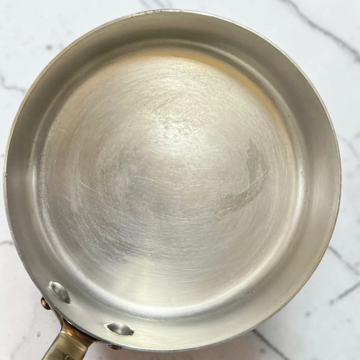 genuine 16Cm French Copper Frying Pan ?C Professionally Refurbished With Traditional Tin Lining - Image 4