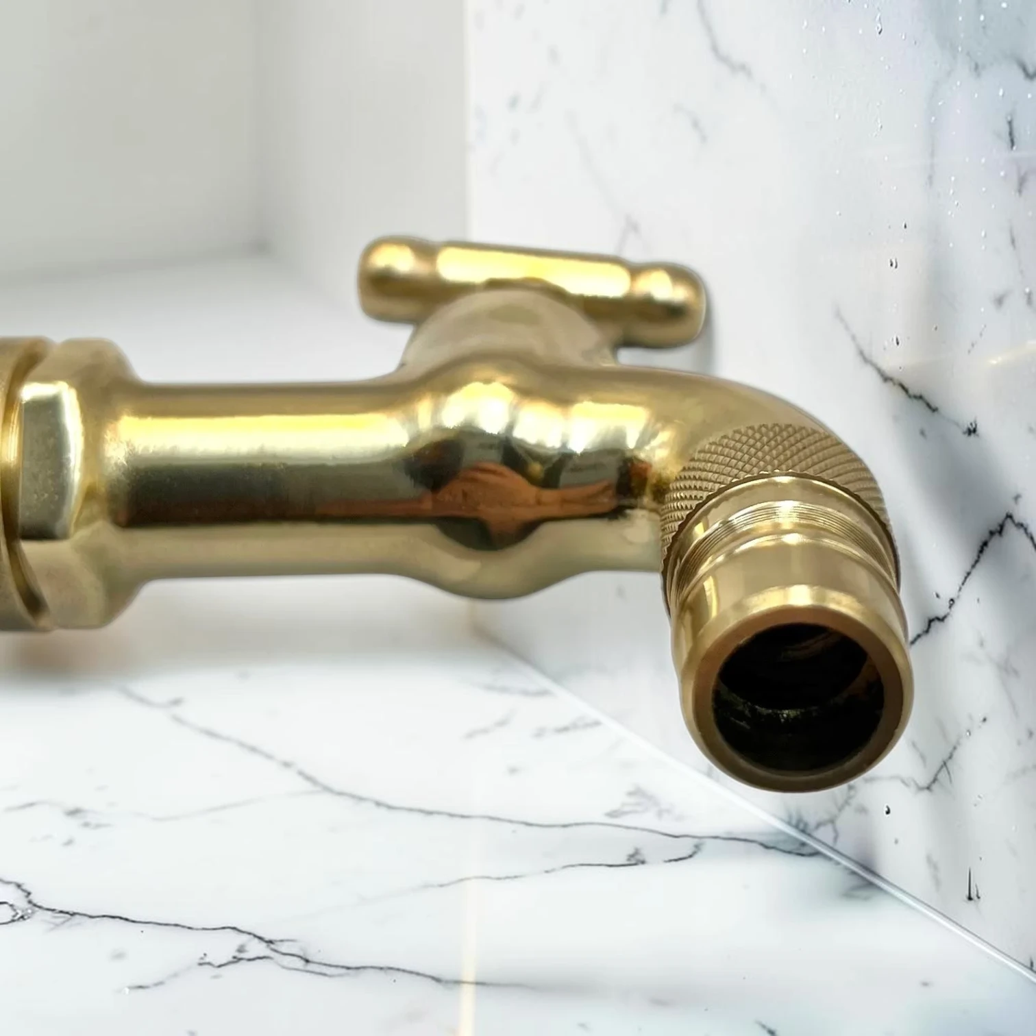 Vintage Style Solid Copper And Brass Tap For Small Basins And Utility Sinks - Image 5