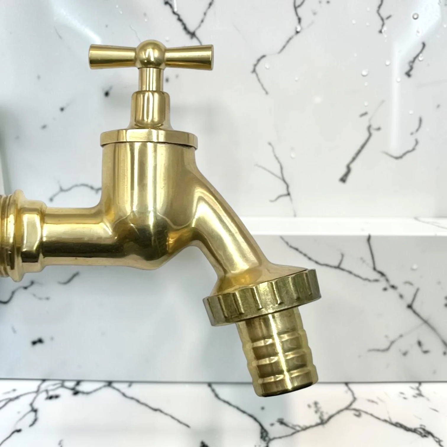 Crafted Vintage Copper & Brass Single Tap ?C Rustic Industrial Style For Wooden Countertops - Image 4