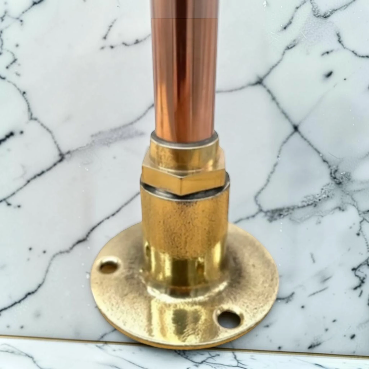 Vintage Style Solid Copper & Brass Tap For Compact Spaces, Bathrooms And Camper Vans - Image 7