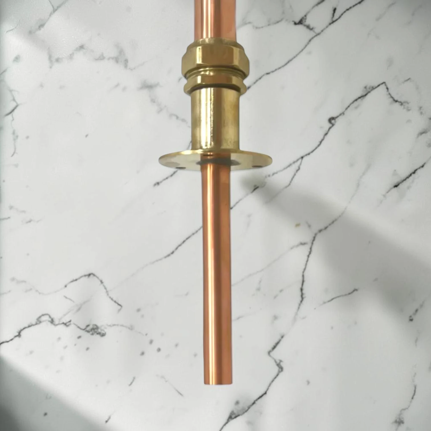 Extra Tall Adjustable Copper & Brass Rustic Kitchen Tap - Crafted Available In Multiple Sizes Vintage Faucet - 29cm, 25cm - Image 11