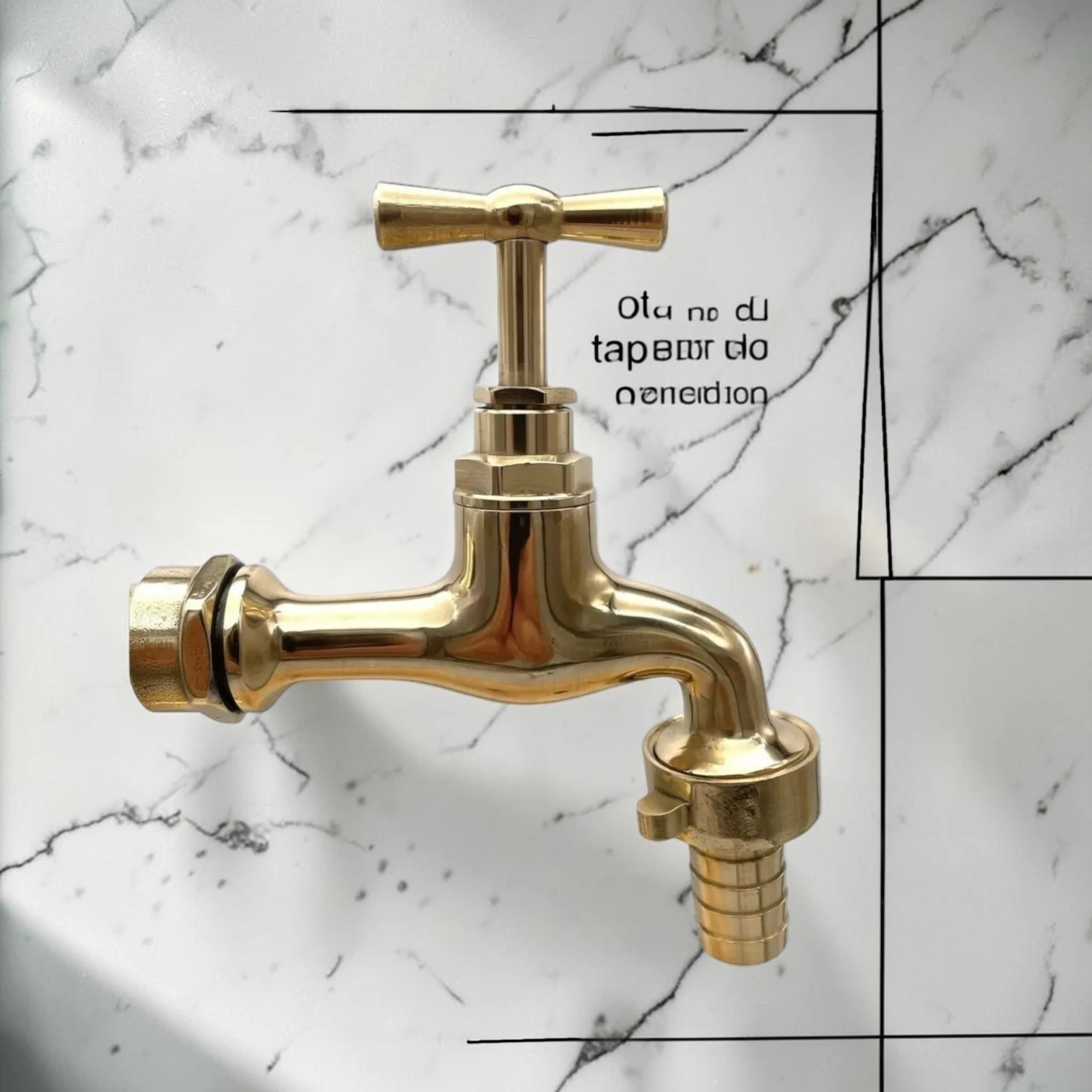 Rustic Vintage Solid Copper & Brass Faucet ?C Crafted Farmhouse Style Sink Tap - Image 6